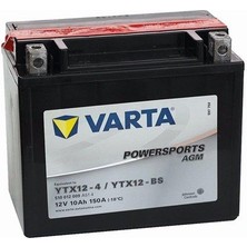 Varta Aprılıa Pegaso Strada 05-10 Varta Ytx12-Bs Motosiklet Aküsü