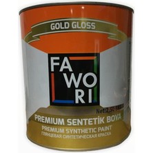 Fawori Premium Sentetik Yağltı Boya 3 kg-Koyu Krem