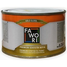 Fawori Premium Sentetik Yağltı Boya 0,3 kg-Bayrak Kırmızı