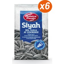 Malatya Pazarı Murat Palancı Siyah Çekirdek Bol Tuzlu 6 x 180 gr