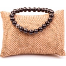 Taş Sandığı Shungite Taşı Bileklik - 8 mm