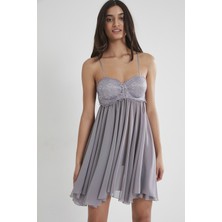 Pierre Cardin 880 Saten Gecelik - Royal