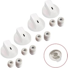 Parmis Fox Düğme 4 Lü Takımı Ankastre Set Üstü Ocak Düğmesi SÜ0010