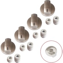 Parmis Samsung Düğme 4 Lü Takımı Ankastre Set Üstü Ocak Düğmesi SÜ0011