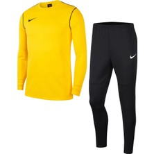 Nike M Park 20 Knit Track Antrenman Eşofman Takımı-Sarı