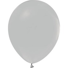 Parti Furyası Gri   10 Adet Balon