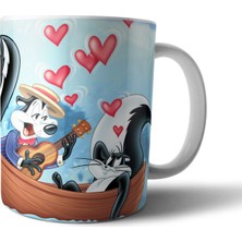 Pixxa Pepe Le Pew Kokarca Pepe Kupa Bardak Model 3