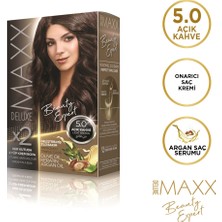 MAXX DELUXE BEAUTY EXPERT 5.0  Açık Kahve Set Boya