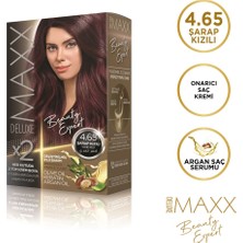 MAXX DELUXE BEAUTY EXPERT 4.65  Şarap Kızılı  Set Boya