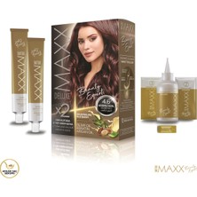 MAXX DELUXE BEAUTY EXPERT 4.6  Gizemli Kızıl Set Boya