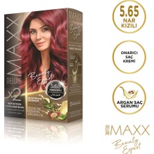 MAXX DELUXE BEAUTY EXPERT 5.65  Nar Kızılı Set Boya