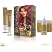 MAXX DELUXE BEAUTY EXPERT 5.65  Nar Kızılı Set Boya