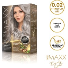 MAXX DELUXE BEAUTY EXPERT 0.02  Titanyum Gri Set Boya