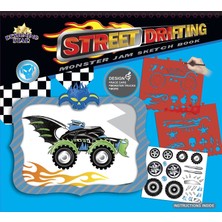 Peti Street Drift Kitap Çıkartma-Boyama-Çizim