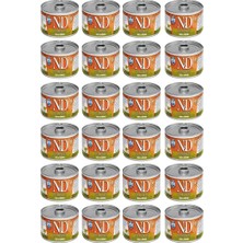 N&D Balkabakli ve Ördekli Kedi Konservesi 80 gr 24 Adet