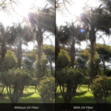 Ggt Nikon 55-200MM F/4-5.6 Lens Için 52MM 4K Uv Filtre