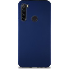 Caseart Xiaomi Redmi Note 8 Kılıf Soft Premier Renkli Silikon Kapak - Lacivert