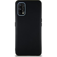 Caseart Realme 7 Pro Kılıf Soft Premier Renkli Silikon Kapak - Siyah