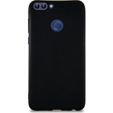 Caseart Huawei P Smart Kılıf Soft Premier Renkli Silikon Kapak - Siyah