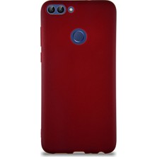 Caseart Huawei P Smart Kılıf Soft Premier Renkli Silikon Kapak - Mürdüm