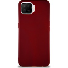 Caseart Oppo A73 Kılıf Soft Premier Renkli Silikon Kapak - Mürdüm