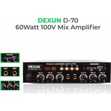 Dexun D-70 60W 100 Volt Mikser Amplifikatör