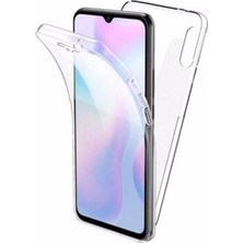 Gpack Xiaomi Redmi 9A Kılıf Ön Arka Şeffaf Silikon Koruma Renksiz