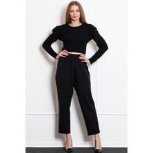 Pinkmark Pınkmark Kadın Siyah Pantolon PMPT19502