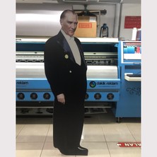 Dakik Reklam Atatürk Maketi Tam Boy 175CM