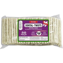 Freshy Dental Twist Beyaz Burgu Çubuk 50LI Idili