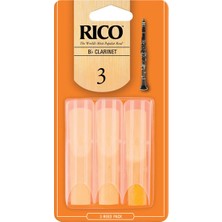 Rico Royal RCA03 Bb Clarinet Reeds 3.5 Bb Klarnet Kamışı (3'lü Paket)