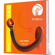 Pitbull Strings Gold Seri Geb-4 Sl Super Light Takım Tel Bas Gitar Teli 40-095