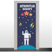 Okularenkkat Astronotlar Sınıfı Kapı Giydirme