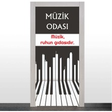 Okularenkkat Müzik Odası Kapı Giydirme