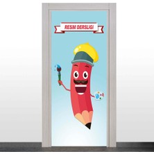 Okularenkkat Resim Dersliği Kapı Giydirme