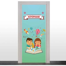 Okularenkkat Kütüphane Kapı Giydirme