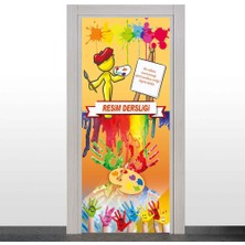 Okularenkkat Resim Sınıfı Kapı Giydirme