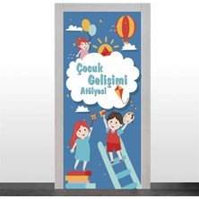 Okularenkkat Çocuk Gelişim Atölyesi Kapı Giydirme