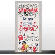 Okularenkkat Ingilizce Welcome Classroom Kapı Giydirme