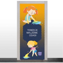 Okularenkkat Temizlik Malzeme Odası Kapı Giydirme