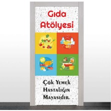 Okularenkkat Gıda Bölümü Kapı Giydirme