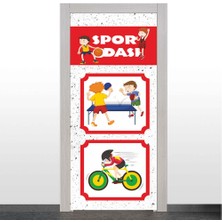 Okularenkkat Spor Odası Kapı Giydirme