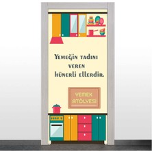 Okularenkkat Yemeğin Tadını Veren Hünerli Eller  ( Mutfak Kapı Giydirme )