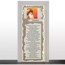 Okularenkkat Türk Büyükleri Kapı Giydirme (Dede Korkut)