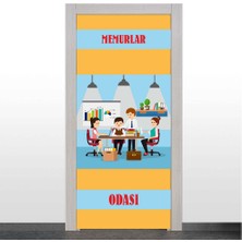 Okularenkkat Memur Odası Kapı Giydirme