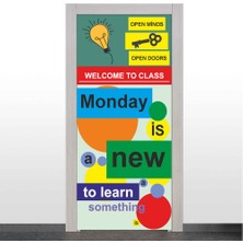 Okularenkkat Ingilizce Sınıfı Kapı Giydirme