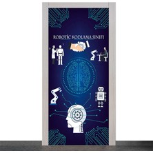 Okularenkkat Robotik Kodlama Kapı Giydirme Modeli