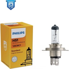 Phılıps Hs1 35W-35W Motorsiklet Far Ampulu 12636C1 Ean - 8711559512501(MOTOSIKLET)