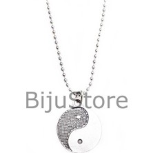 BijuStore Ying Yang Kolye