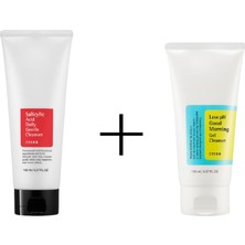Salicylic Acid Daily Gentle Cleanger 150 ml + Good Morning Low-Ph Cleanser 150 ml